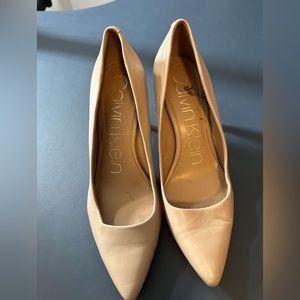 Calvin Klein Nude Heels
